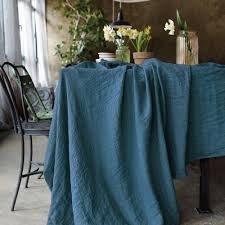 Garment-dyed Pure Line Tablecloth