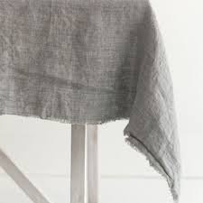 Stone-Washed Linen Tablecloth