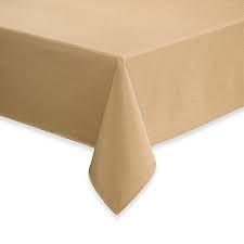 Beige Plain Tablecloth