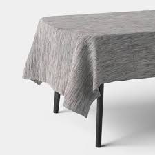 Black/White Weave Tablecloth